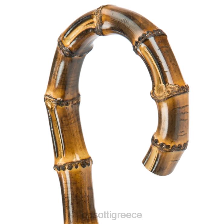 ομπρέλα | PASOTTI 397 58152-3 b - ομπρέλα με λαβή μπαμπού με χαλινάρια διπλό ύφασμα 2N6B8486 γυναίκες